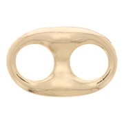 Distanziatore chicchi di caffè 20x13 mm - dorato x1|raw }}