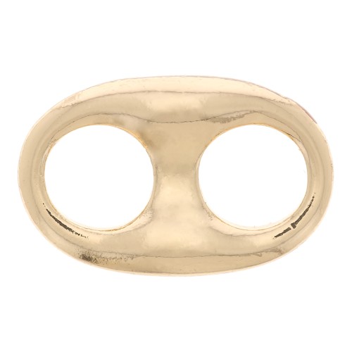 Distanziatore chicchi di caffè 20x13 mm - dorato x1