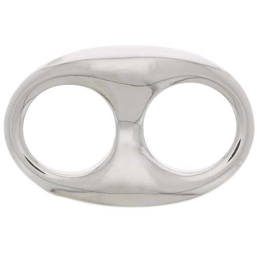 Distanziatore chicco di caffè 22x14,5 mm - Rodio x1