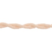 Rondelle in pvc Heishi 3x0,3 mm - Beige x40cm|raw }}