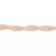 Perla in pvc 3x0,3 mm - Beige x40cm