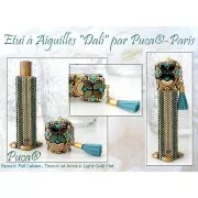 Supporto in polimero biodegradabile da decorare Puca® 74x12 mm - Astuccio per aghi