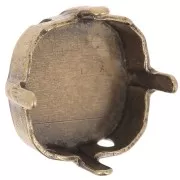 Castone a griffe chiusa per PureCrystal 4470 10 mm - Bronzo x1