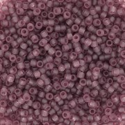 Rocaille Toho 15/0 TO15R6BF - Transparent Medium Amethyst Frosted x8g|raw }}