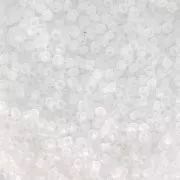 Rocaille Toho 15/0 TO15R1F - Transparent Crystal Frosted x8g