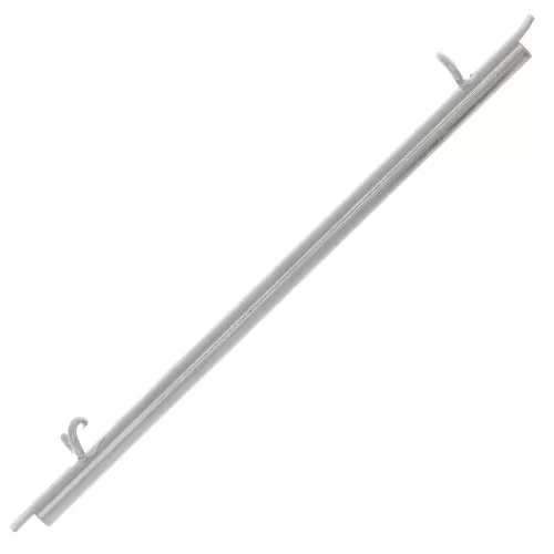 Terminale per tessere le perline Miyuki e Delica 60 mm - Rodio x1