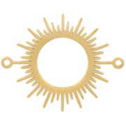 Distanziatore a raggiera da 17 mm - Acciaio inossidabile dorato 304 x1