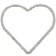 Distanziale per anime 23x25 mm - acciaio inox 304 x1