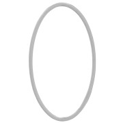 Anello di tessitura e montaggio ovale 26x15 mm - acciaio inox 316L x1|raw }}