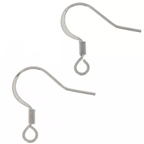 Ganci per orecchie da 16,5 mm con anello aperto - acciaio inossidabile 304 x2