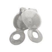 Coperchi per nodi da 4 mm con anelli chiusi - acciaio inox 304L x4|raw }}