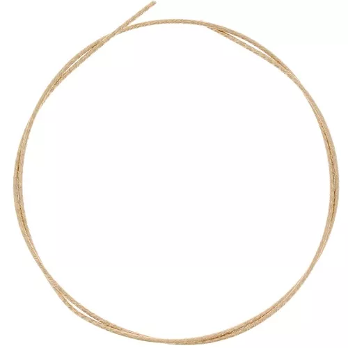 Filo diamantato semiduro 1,27 mm in Gold filled x50cm