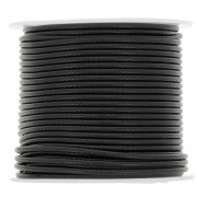 Cordone a serpentina in poliestere da 1,6 mm - Nero x10m|raw }}