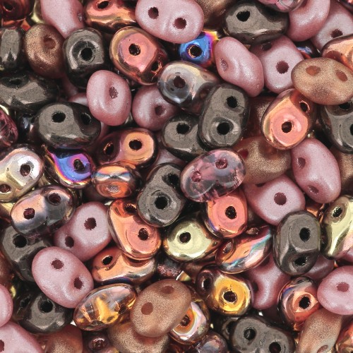 Assortimento SuperDuo 2,5x5 mm - Copper Canyon x10g