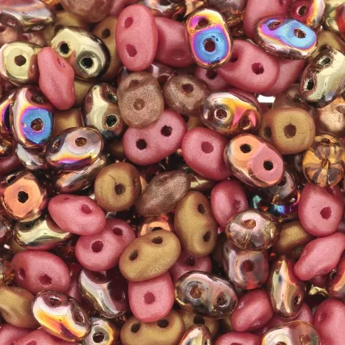 Assortimento SuperDuo 2,5x5 mm - Marmellata x10g
