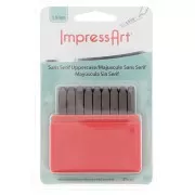 Set di fustelle ImpressArt 1,5 mm - Alfabeto maiuscolo SENZA SERIF x27