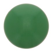 Cabochon rotondo in resina opaca 12 mm - Verde abete x1