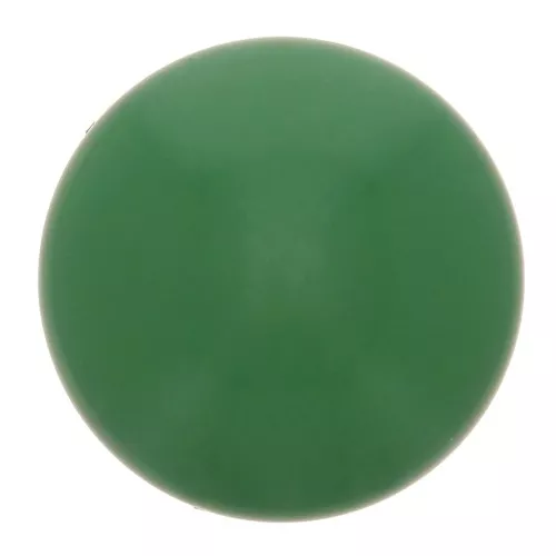 Cabochon rotondo in resina opaca 12 mm - Verde abete x1