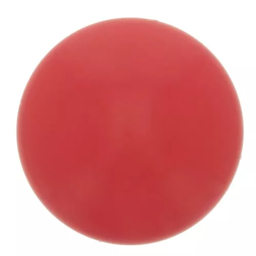 Cabochon rotondo in resina opaca 12 mm - Rosso x1