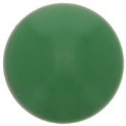 Cabochon rotondo in resina opaca 14 mm - Verde abete x1