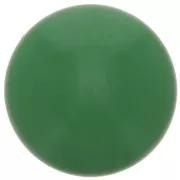 Cabochon rotondo in resina opaca 14 mm - Verde abete x1