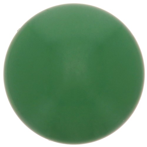 Cabochon rotondo in resina opaca 14 mm - Verde abete x1