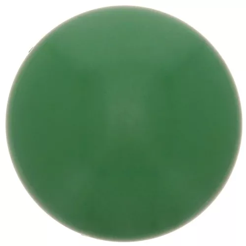 Cabochon rotondo in resina opaca 14 mm - Verde abete x1
