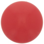 Cabochon rotondo in resina opaca 14 mm - Rosso x1
