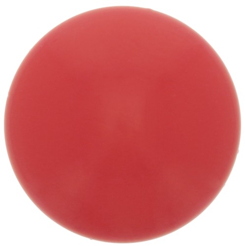 Cabochon rotondo in resina opaca 14 mm - Rosso x1