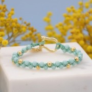 Perle di resina opaca 4 mm - Rosso x15