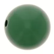 Perla di resina opaca 8 mm - Verde abete x1