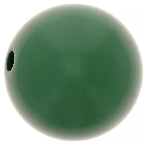 Perla di resina opaca 12 mm - Verde abete x1