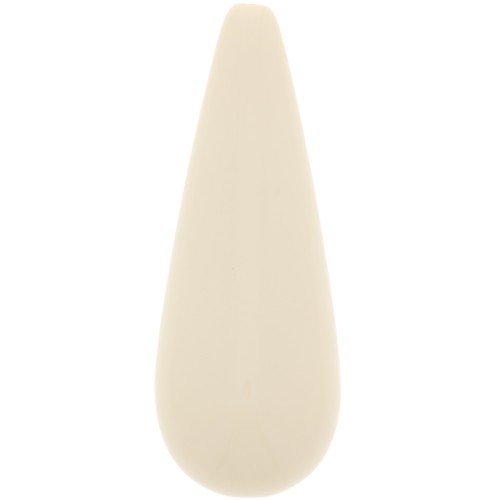 Perla in resina 40x16 mm - Beige x1