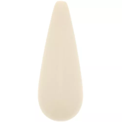 Perla in resina 40x16 mm - Beige x1