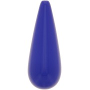 Perla in resina 40x16 mm - Blu reale x1|raw }}