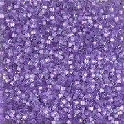 Miyuki Delica 11/0 DB1868 - Silk Inside Dyed Lilac AB x8g