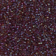 Miyuki Delica 11/0 DB1751 - Red Lined Topaz ABr x8g