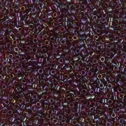 Miyuki Delica 11/0 DB1751 - Red Lined Topaz ABr x8g