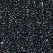 Miyuki Delica 11/0 DB1003 - Metallic Midnight Blue Gold Iris x8g