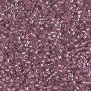 Miyuki Delica 11/0 DB1745 - Sparkling Antique Rose Lined Crystal AB x8g