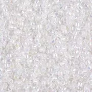 Miyuki Delica 10/0 DBM0222 -  White Opal AB x8g