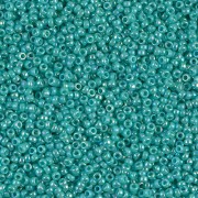 Rocaille Miyuki 15/0 0481 - Opaque Turquoise Green AB x8g
