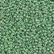 Rocaille Miyuki Duracoat 11/0 4214 - Verde menta galvanizzato x8g|raw }}