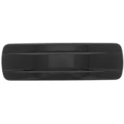 Fermaglio per capelli in acrilico 93x29 mm - Nero x1
