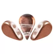 Perle di vetro Amos® di Puca® 5x8 mm - Ice Slushy Cola x10g