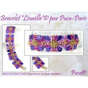 Perle di vetro Amos® by Puca® 5x8 mm - Ice Slushy Lime x10g