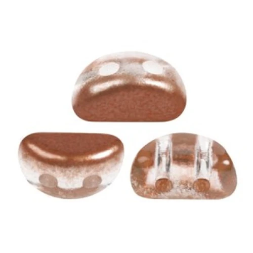Perle in vetro Kos® par Puca® 6x3mm Ice Slushy Cola x10g