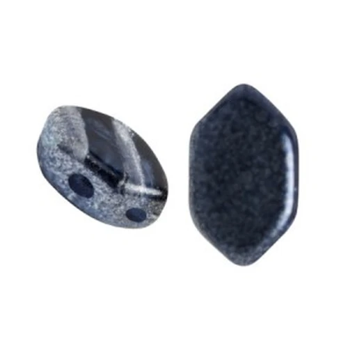 Perle di vetro Paros® by Puca® 7x4 mm - Ice Slushy Licorice x10g