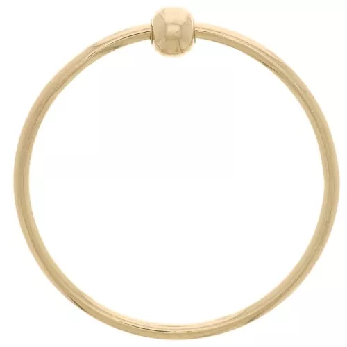 Anello Spinner - Anello antistress - Misura 49 - Gold filled x1