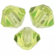 Biconi Preciosa 3 mm - MC Bead Rondell - Limecicle x30